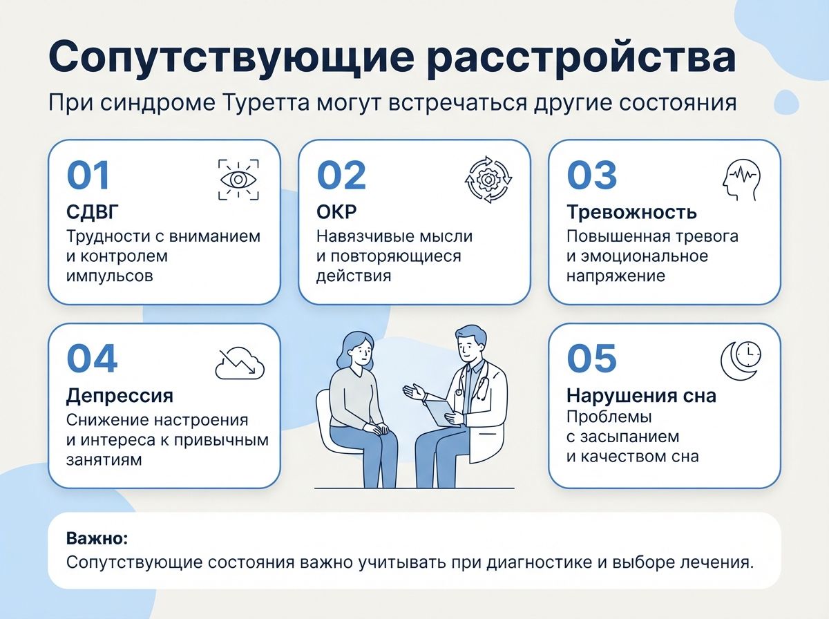 Лечение синдрома Туретта в Первоуральске инфографика