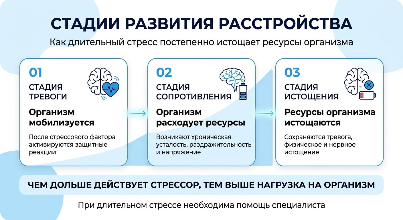 Лечение стресса в Первоуральске инфографика